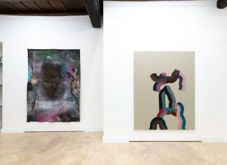Due quadri e un tavolo. Exhibition view at Galleria Richter Fine Art, Roma 2020