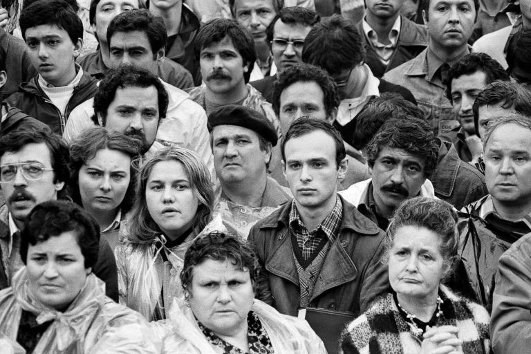 Enrico Scuro, Al comizio di Luciano Lama dopo l’assassinio di Aldo Moro. Roma, maggio 1978