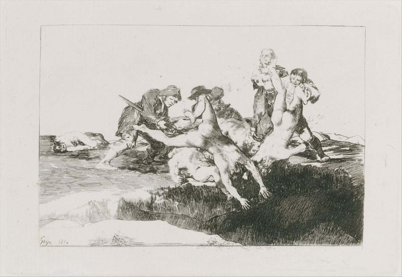 Francisco de Goya y Lucientes, Los Desastres de la Guerra. 