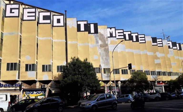 Geco sul Mercato Metronio di Riccardo Morandi