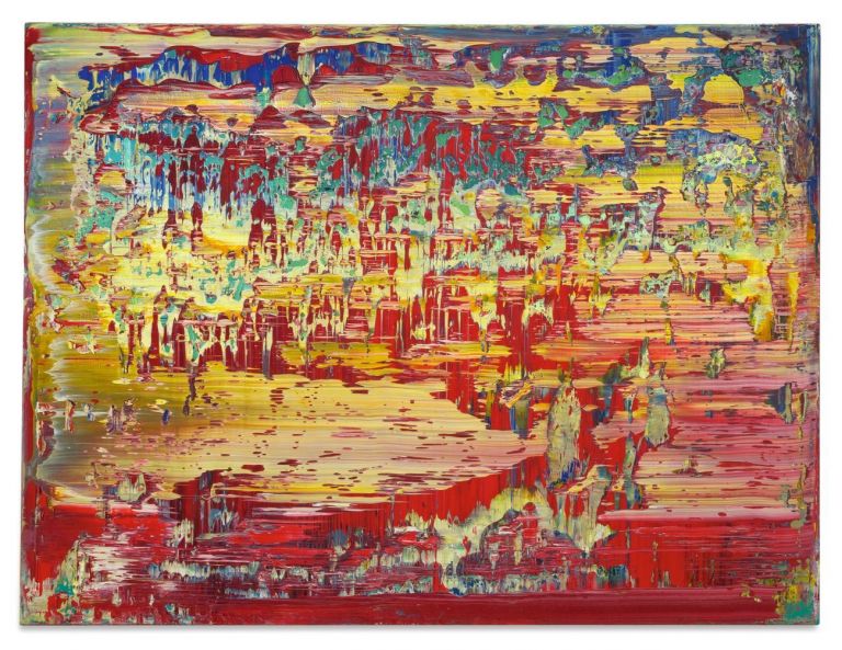 Gerhard Richter, Abstraktes Bild, 1989. Courtesy Sotheby’s