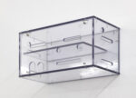 Gina Folly, Magic Box IV, 2015, polycarbonat bolted, 25 x 50 x 25 cm. Installation view of We Don't Like Your House Either!, 2020, at Monitor, Roma. Courtesy Ermes-Ermes, Wien. Photo Giorgio Benni