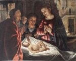 Giovanni Girolamo Savoldo, Adorazione del Bambin Gesù. Già Collezione Crespi Morbio, Milano