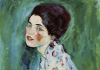 Gustav Klimt, Ritratto di Signora (dettaglio)
