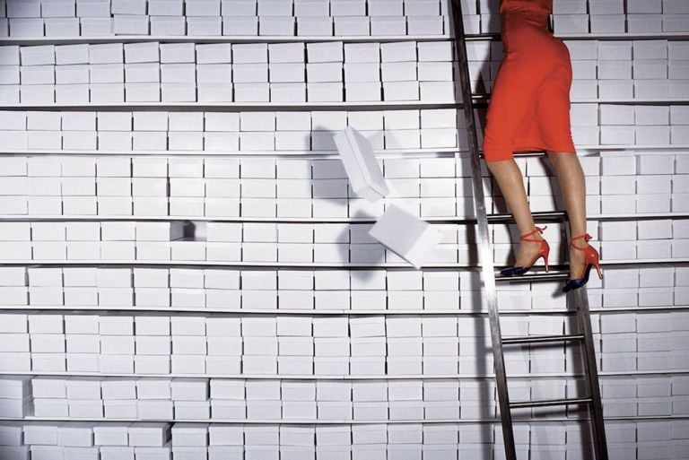 Guy Bourdin per Charles Jourdan, Fall 1977