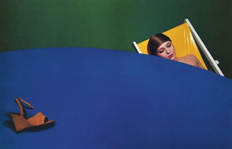 Guy Bourdin per Charles Jourdan, Summer 1974