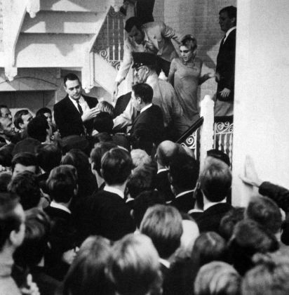 ICA - Institute of Contemporary Art, University of Philadelphia, inaugurazione della mostra Andy Warhol, 10 settembre 1965