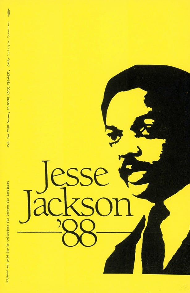 JESSE JACKSON, 1988
