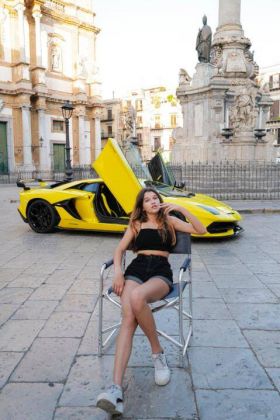 Letizia Battaglia per Lamborghini, campagna With Italy, 2020