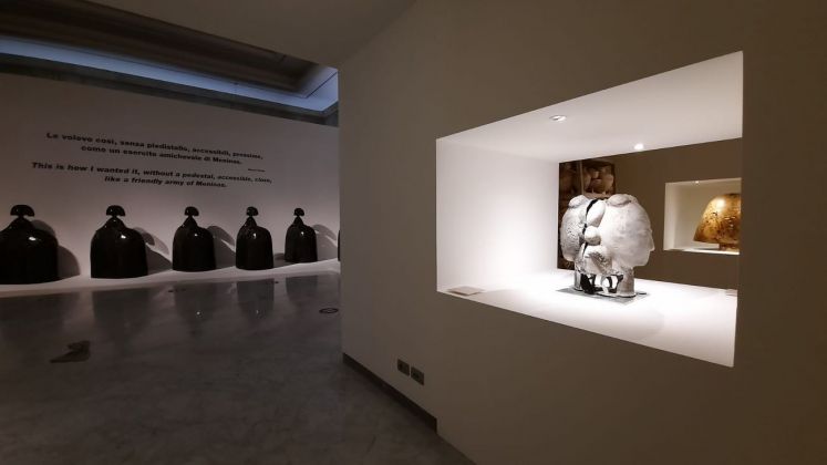 Manolo Valdés. Le forme del tempo. Exhibition view at Palazzo Cipolla, Roma 2020