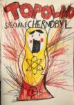 Manuel Cossu, Topolino, speciale Chernobyl, 2019, pennarelli su carta