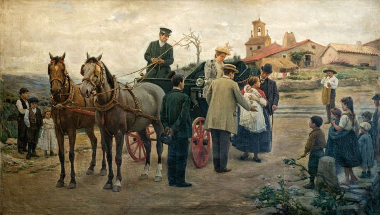 Marceliano Santa María Sedano, El precio de una madre, a mejorar la raza, 1893. Ayuntamiento de Burgos