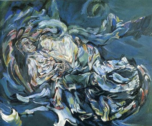 Oskar Kokoschka, Die Windsbraut (La sposa del vento), 1914. Kunstmuseum, Basilea