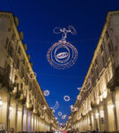 Torino, LUCI D'ARTISTA 2013-14, nella foto: Palomar, Giulio Paolini, via Po