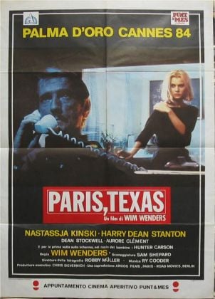 PARIS TEXAS by Wim Wenders poster