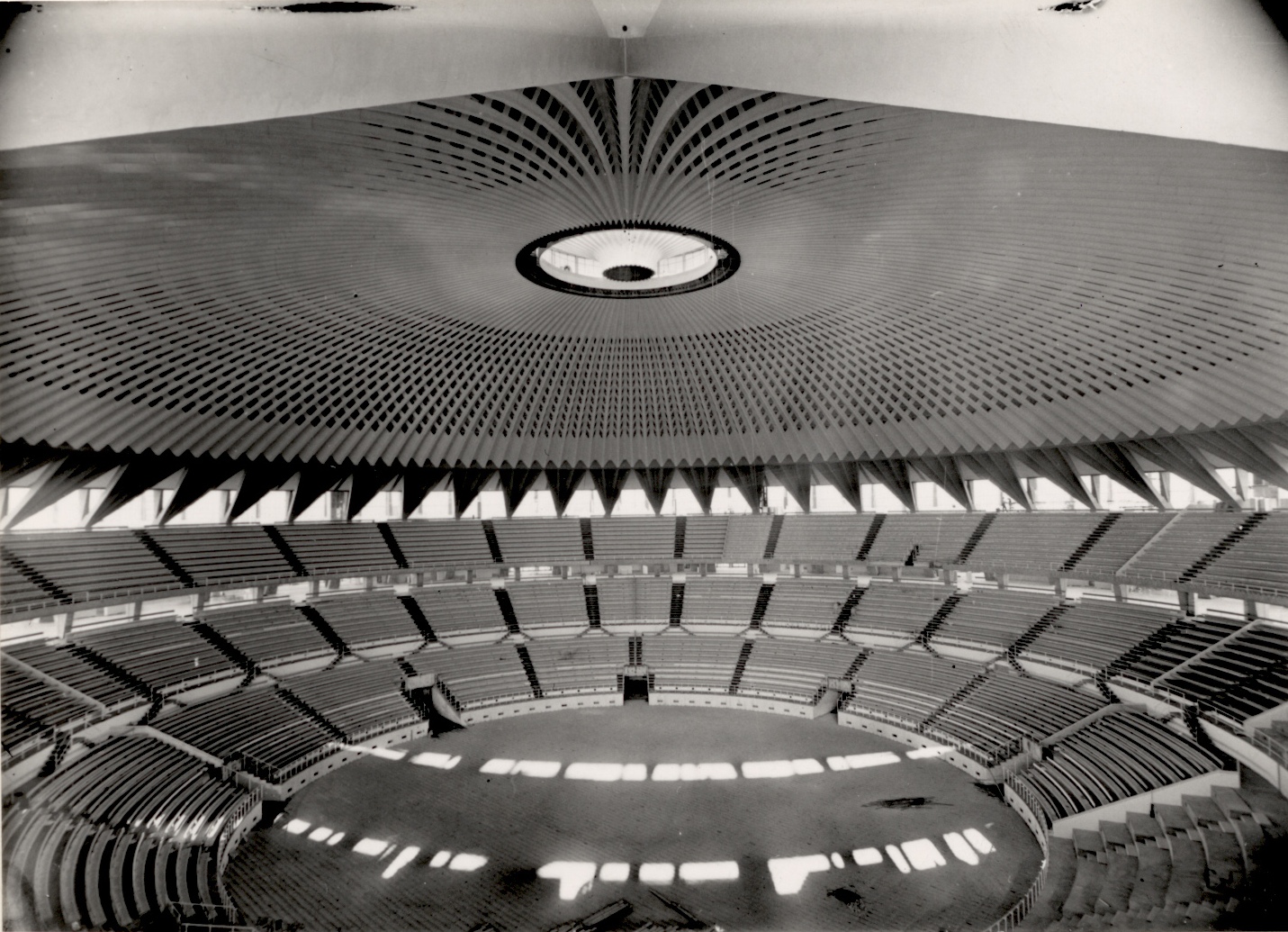 Pier Luigi Nervi Palazzo Sport RomA Courtesy Fondazione MAXXI