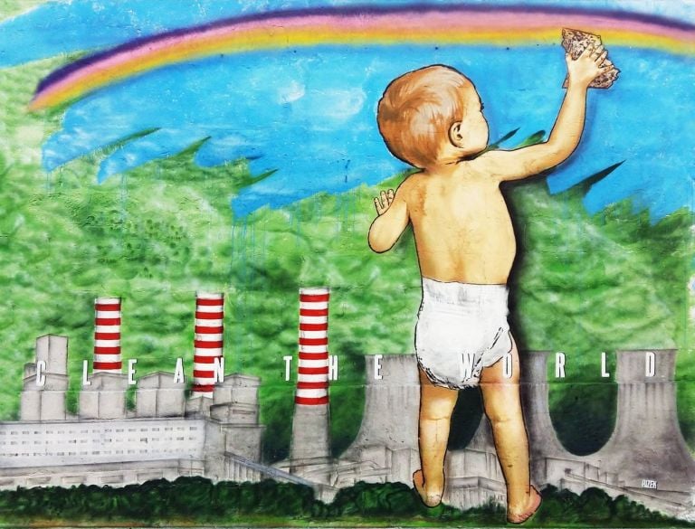 Rizek, Clean the World, Street Like a Rainbow, Castellaneta, 2015