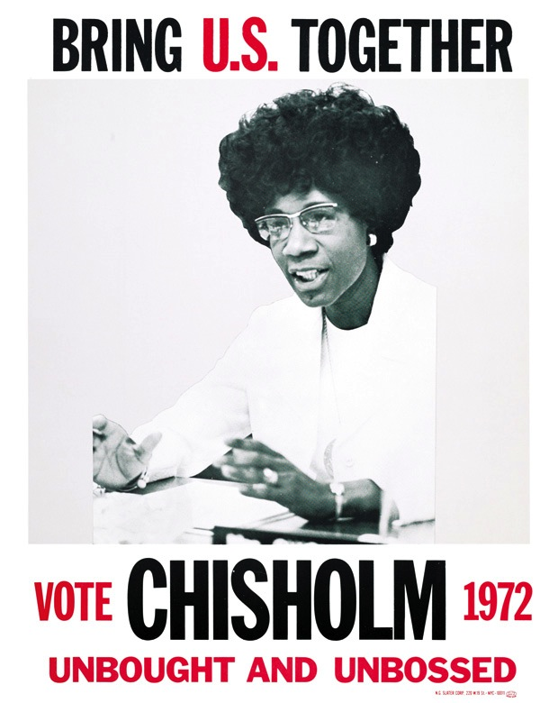 SHIRLEY CHISHOLM, 1972