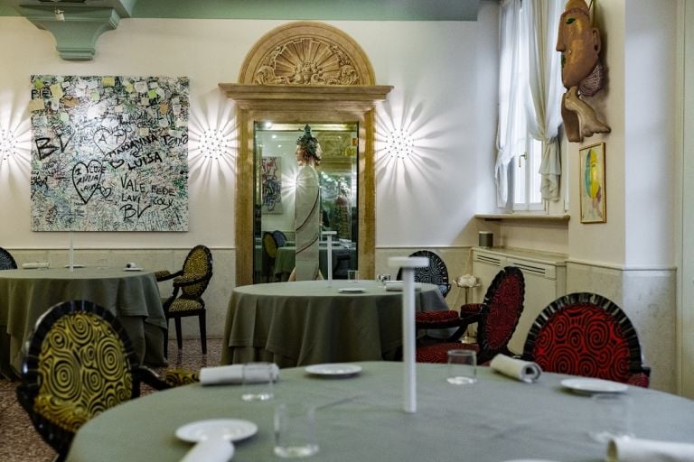 Sala del Ristorante di Villa Amistà a Verona