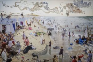 “I Bagni di Ostenda” di James Ensor rivisitati in chiave contemporanea 130 anni dopo