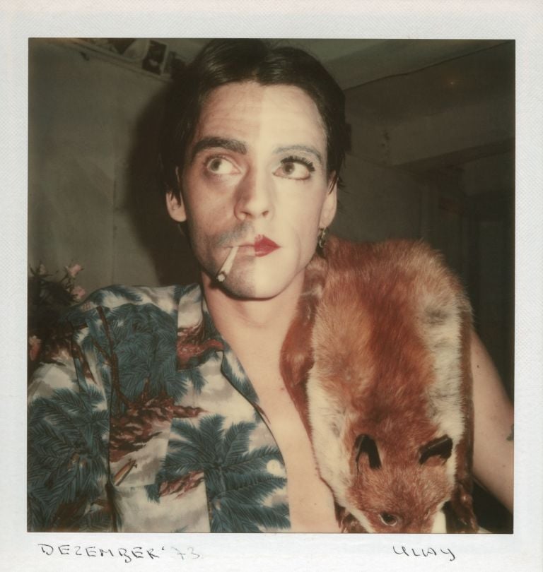 Ulay, S'he, 1973–1974, Original Auto Polaroid, type SX 70, 7.9 x 7.9 cm. Courtesy ULAY Foundation