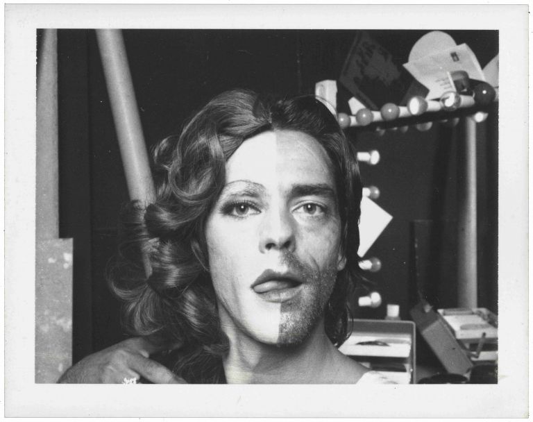 Ulay, S'he, 1973–74, Original Auto-Polaroid, type 107, 8.5 x 10.8 cm. Courtesy ULAY Foundation