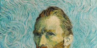 Vincent van Gogh, Autoritratto, 1889 (dettaglio) - Parigi, Musée d'Orsay