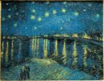 Vincent van Gogh, Notte Stellata sul Rodano (Arles, 20 30 settembre 1888), particolare. Parigi, Musée d’Orsay (©Wikimedia Commons)