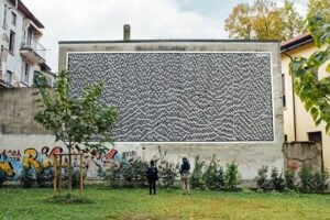 Grande murale di Sten Lex a Milano, nell’ambito delle residenze di Casa degli Artisti. Le foto
