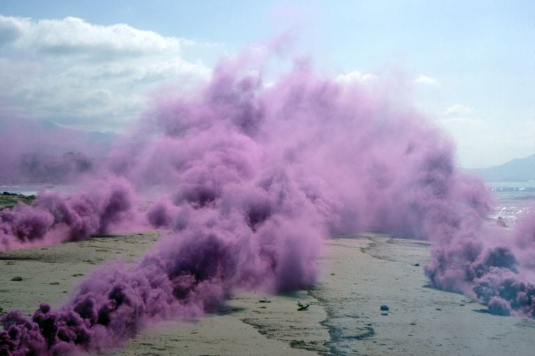 Judy Chicago Purple Atmosphere © Judy Chicago/Artists Rights Society (ARS), New York Photo courtesy of Through the Flower Archives Courtesy of the artist; Salon 94, New York; and Jessica Silverman Gallery, San Francisco