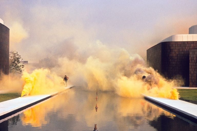 Judy Chicago Multi Color Atmosphere B © Judy Chicago/Artists Rights Society (ARS), New York Photo courtesy of Through the Flower Archives Courtesy of the artist; Salon 94, New York; and Jessica Silverman Gallery, San Francisco