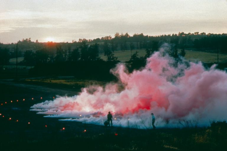 Judy Chicago Pink Atmosphere © Judy Chicago/Artists Rights Society (ARS), New York Photo courtesy of Through the Flower Archives Courtesy of the artist; Salon 94, New York; and Jessica Silverman Gallery, San Francisco