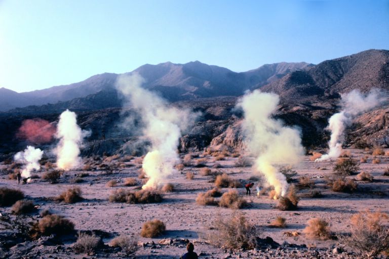 Judy Chicago Desert Atmosphere © Judy Chicago/Artists Rights Society (ARS), New York Photo courtesy of Through the Flower Archives Courtesy of the artist; Salon 94, New York; Jessica Silverman Gallery, San Francisco
