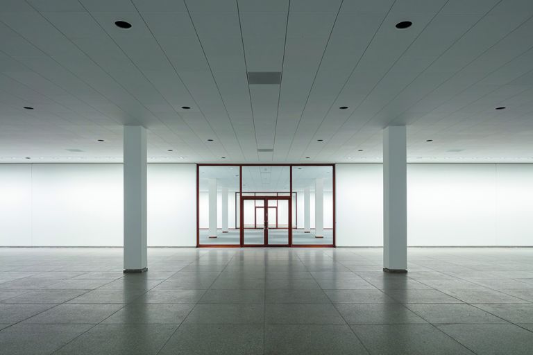 Grundinstandsetzung- Neue Nationalgalerie, Berlin, Baubegleitende Dokumentation Dezember 2020 - Image © BBR / Thomas Bruns