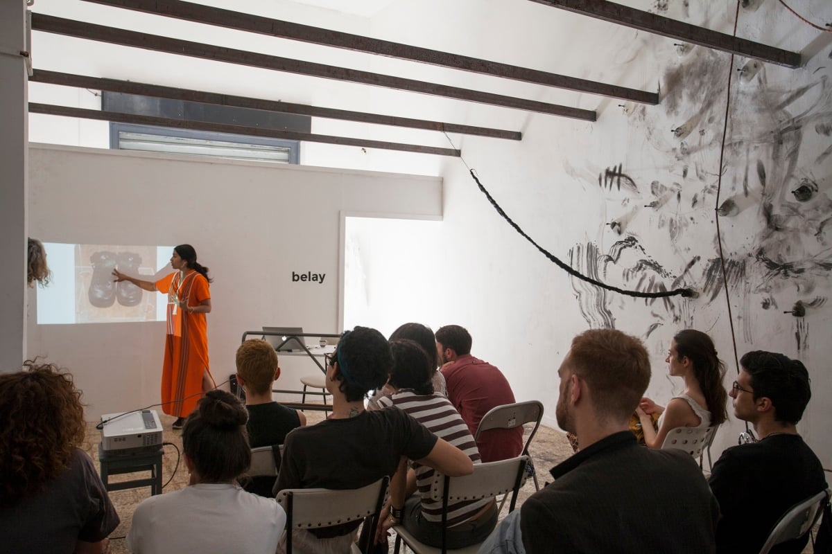 PIA - terza edizione corso arti visive, Lecture di Baseera Khan. Ph. Raffaella Quaranta, Archivio 2019