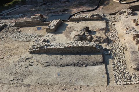 Campagna di scavo a Tifernum Mataurense fornace_est