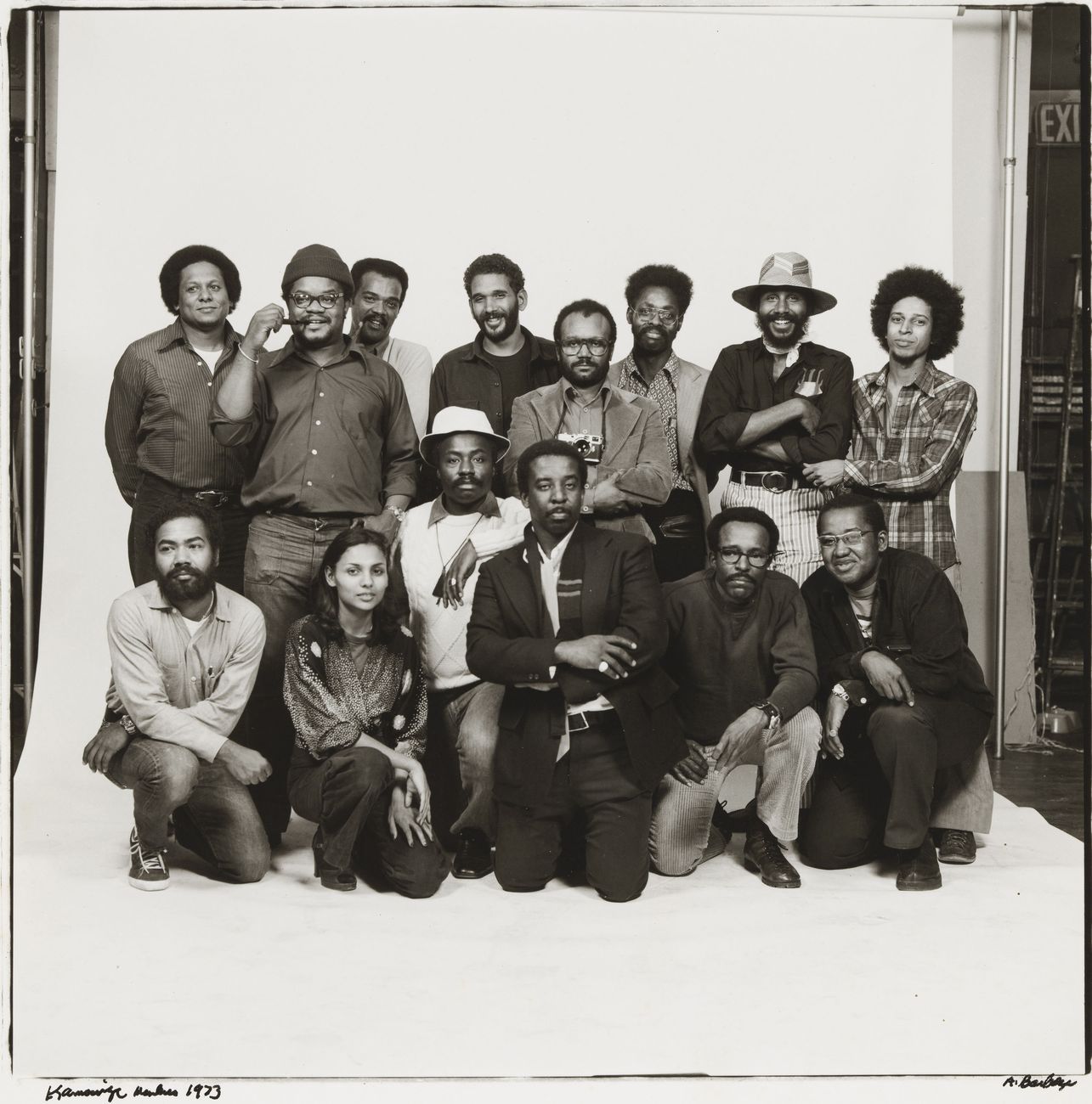 Anthony Barboza, Kamoinge Members, 1973. Whitney Museum of American Art, New York © Anthony Barboza