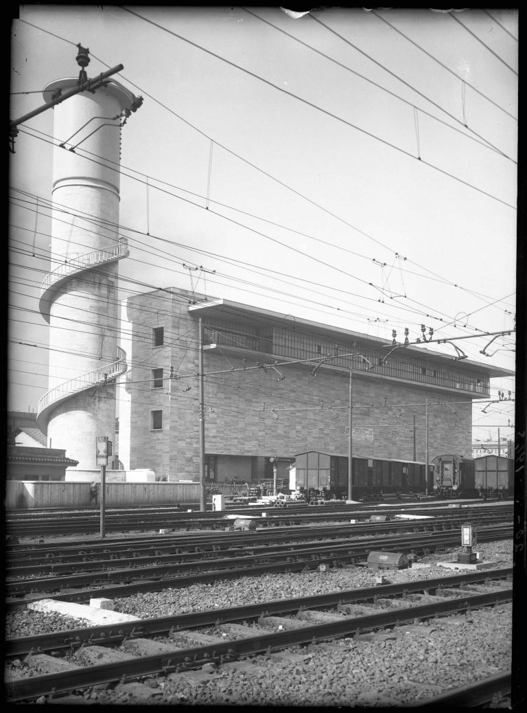 Cabina ACEI Roma Termini - foto d'epoca