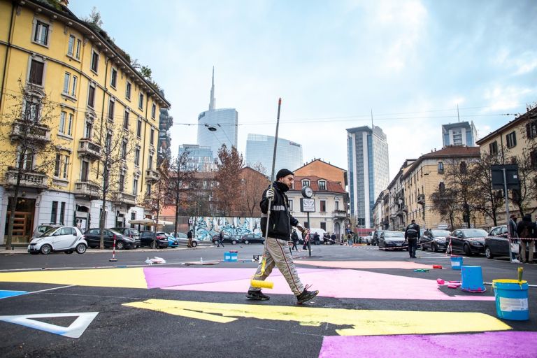 Camilla Falsini, Piazza Tito Minniti, Milano