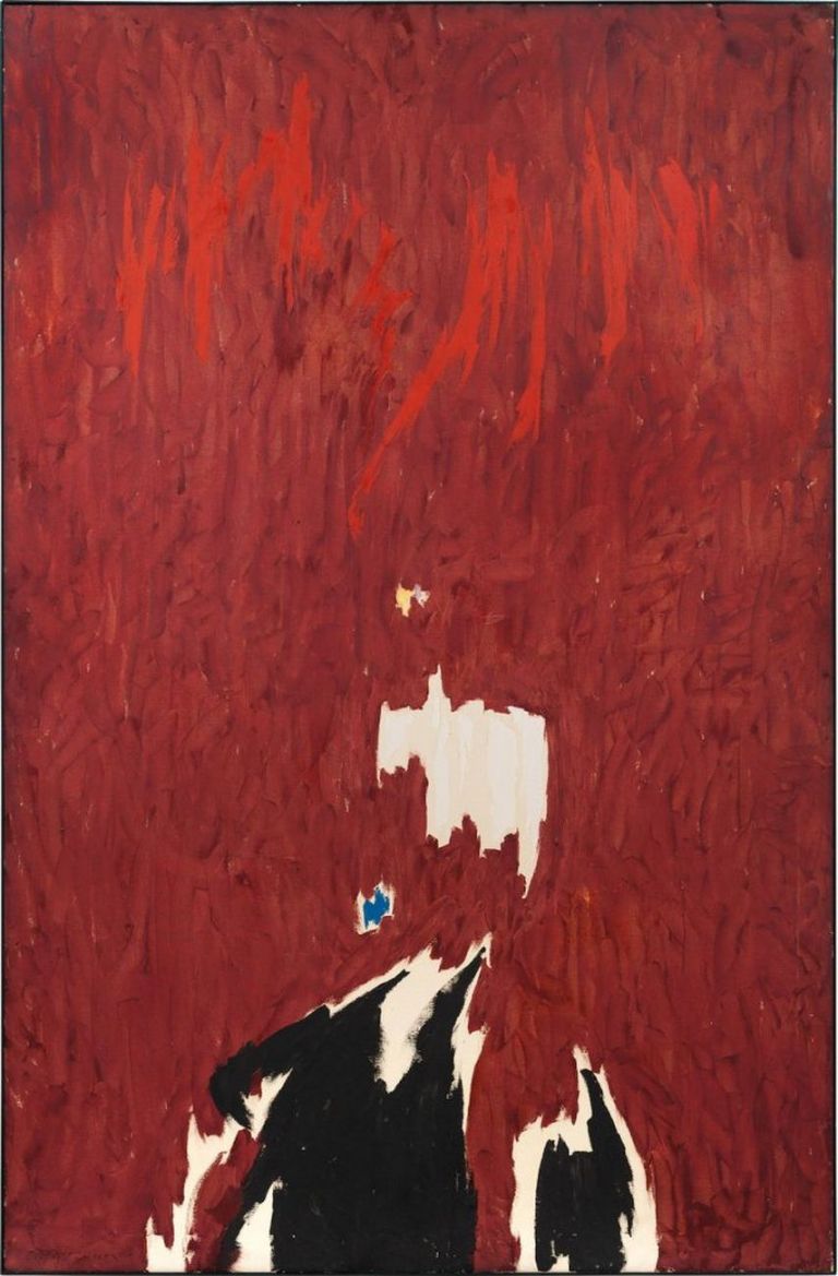 Clyfford Still, PH 407, 1964. Courtesy Phillips