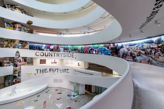 Countryside, The Future. Installation view at Solomon R. Guggenheim Museum, New York 2020. Photo David Heald © Solomon R. Guggenheim Foundation