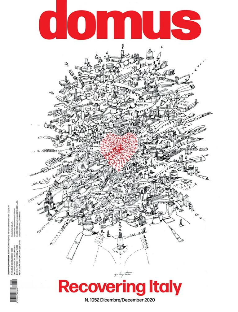 Domus DICEMBRE, Cover Courtesy Editoriale Domus