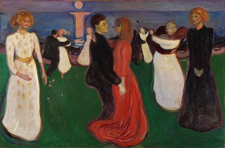 Edvard Munch, La danza della vita, 1900. Galleria Nazionale di Oslo, Oslo