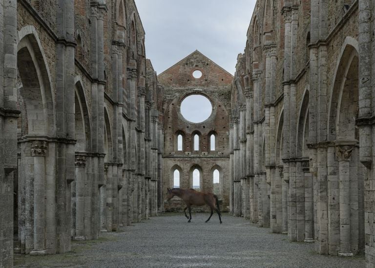 Endless Nostalghia, Abbazia di San Galgano, Chiusdino, 2020. Courtesy 101 Numeri Pari & Treti Galaxie. Photo Flavio Pescatori