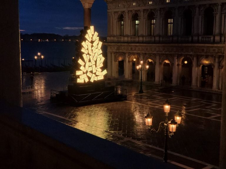 Fabrizio Plessi, Natale Digitale a Venezia