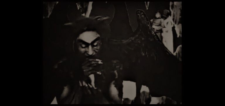 Fig. 6 Lucifero della Helios Film in Visioni Infernali, 1911