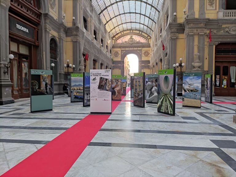Fuga dal Museo, le opere installate sotto la Galleria Principe di Napoli , MANN