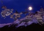 Gerhard Richter, Piz Surlej, Piz Corvatsch, 1992. Collezione Peter & Elisabeth Bloch. Photo Christof Schelbert, Olten © Gerhard Richter 2020