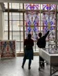 Gerhard Richter, Tholey Windows, Making of. Photos © Gustav van Treeck GmbH Gerhard Richter 2020