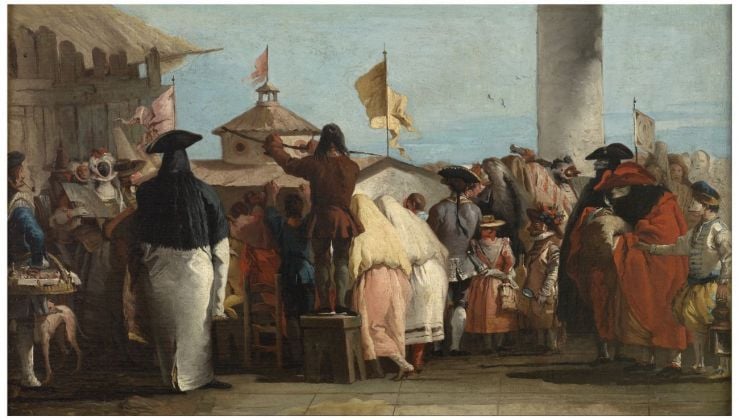 Giambattista Tiepolo, Il mondo novo, 1765 ca. Museo Nacional del Prado, Madrid